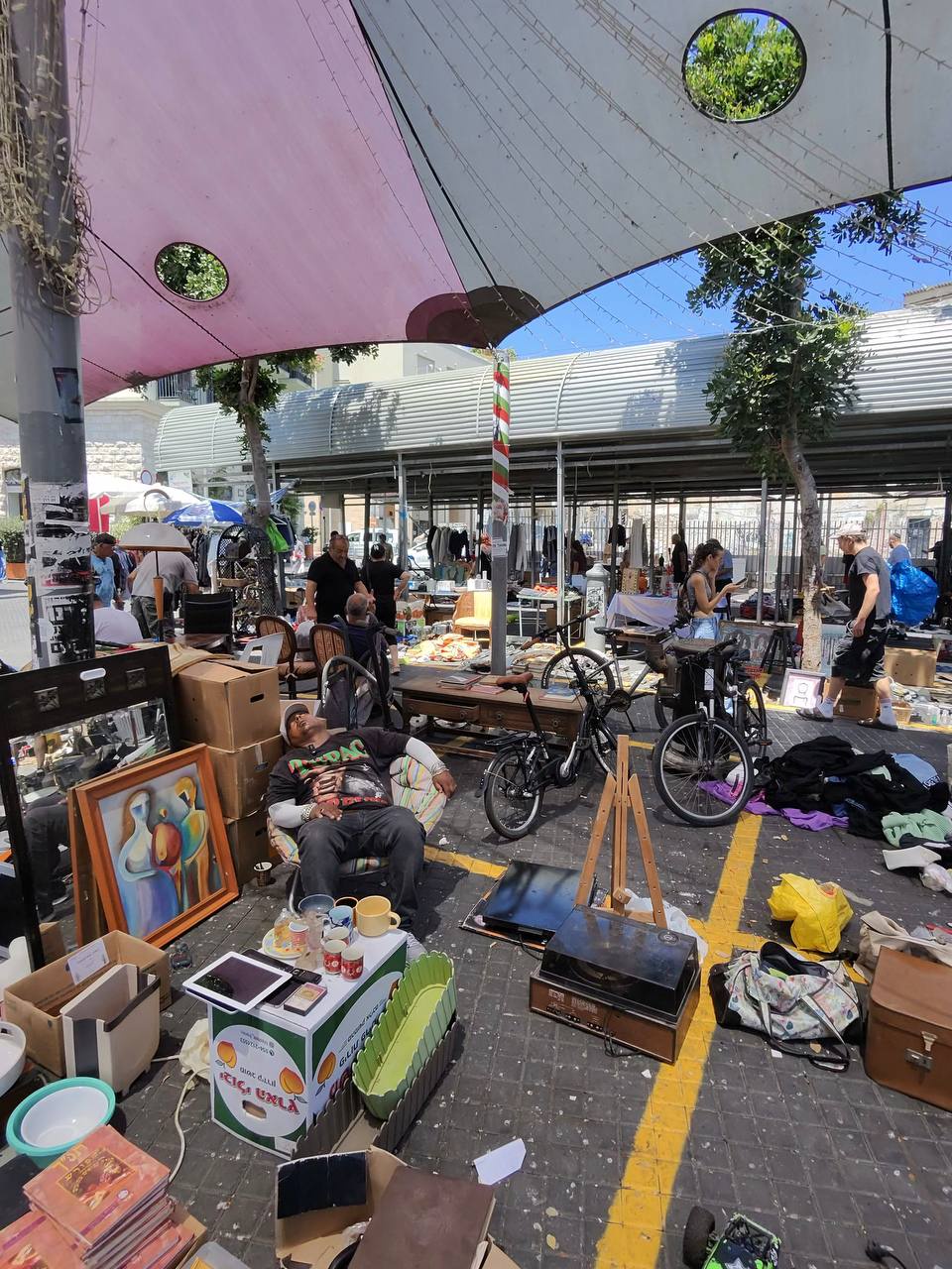 Экскурсия по Яффской блошке